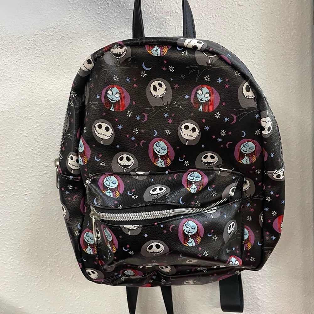 Nightmare Before Christmas Black Backpack